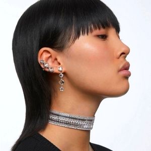 Swarovski Millenia Ear Cuff Set